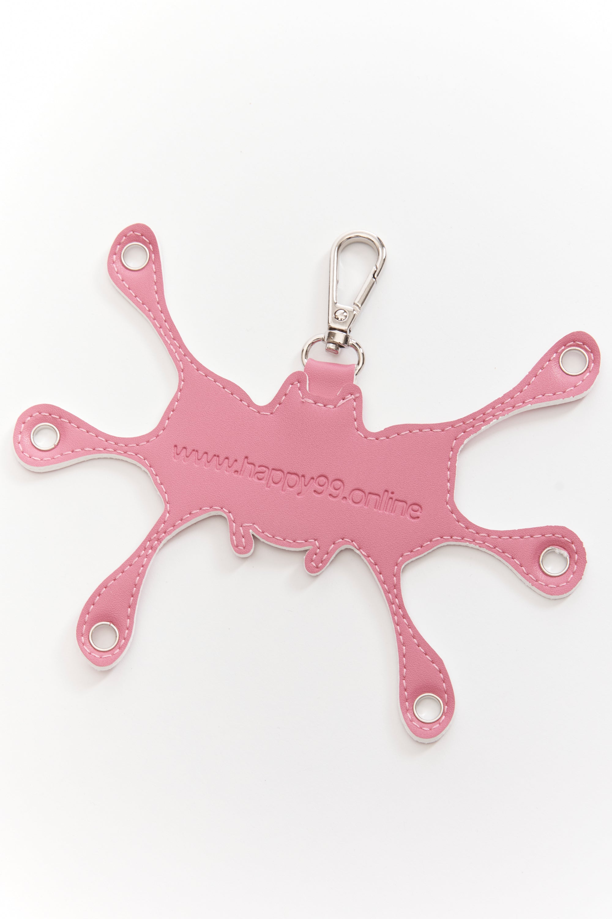 The Angel99 Grommet Keychain Pink available online with global shipping, and in PAM Stores Melbourne and Sydney.