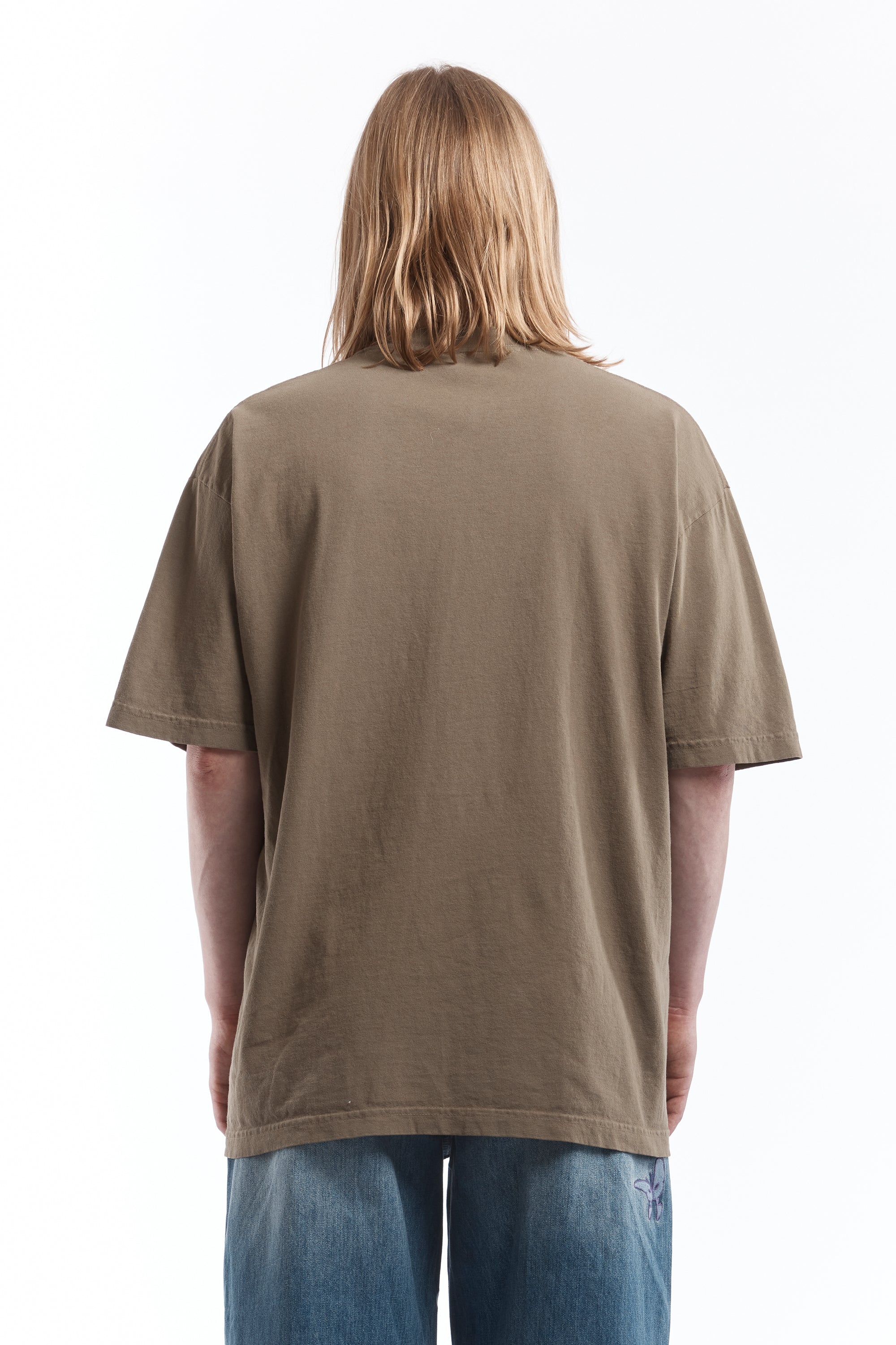 The ULTRA HAPPY TEE ARMY GREEN available online with global shipping, and in PAM Stores Melbourne and Sydney.