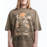 The ULTRA HAPPY TEE ARMY GREEN available online with global shipping, and in PAM Stores Melbourne and Sydney.