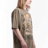The ULTRA HAPPY TEE ARMY GREEN available online with global shipping, and in PAM Stores Melbourne and Sydney.