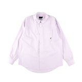 FLOATING HEART BROADCLOTH SHIRT LAVENDER STRIPE