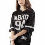 The HOCKEY V-NECK SS T-SHIRT BLACK available online with global shipping, and in PAM Stores Melbourne and Sydney.