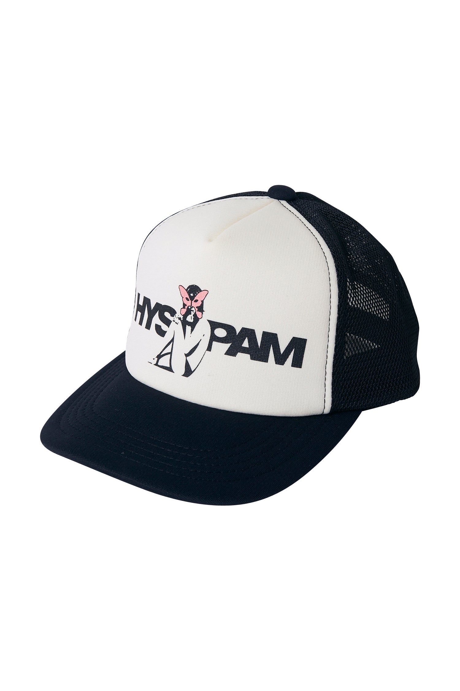 The PAM X HYSTERIC GLAMOUR - ALIEN GIRL TRUCKER CAP BLACK available online with global shipping, and in PAM Stores Melbourne and Sydney.