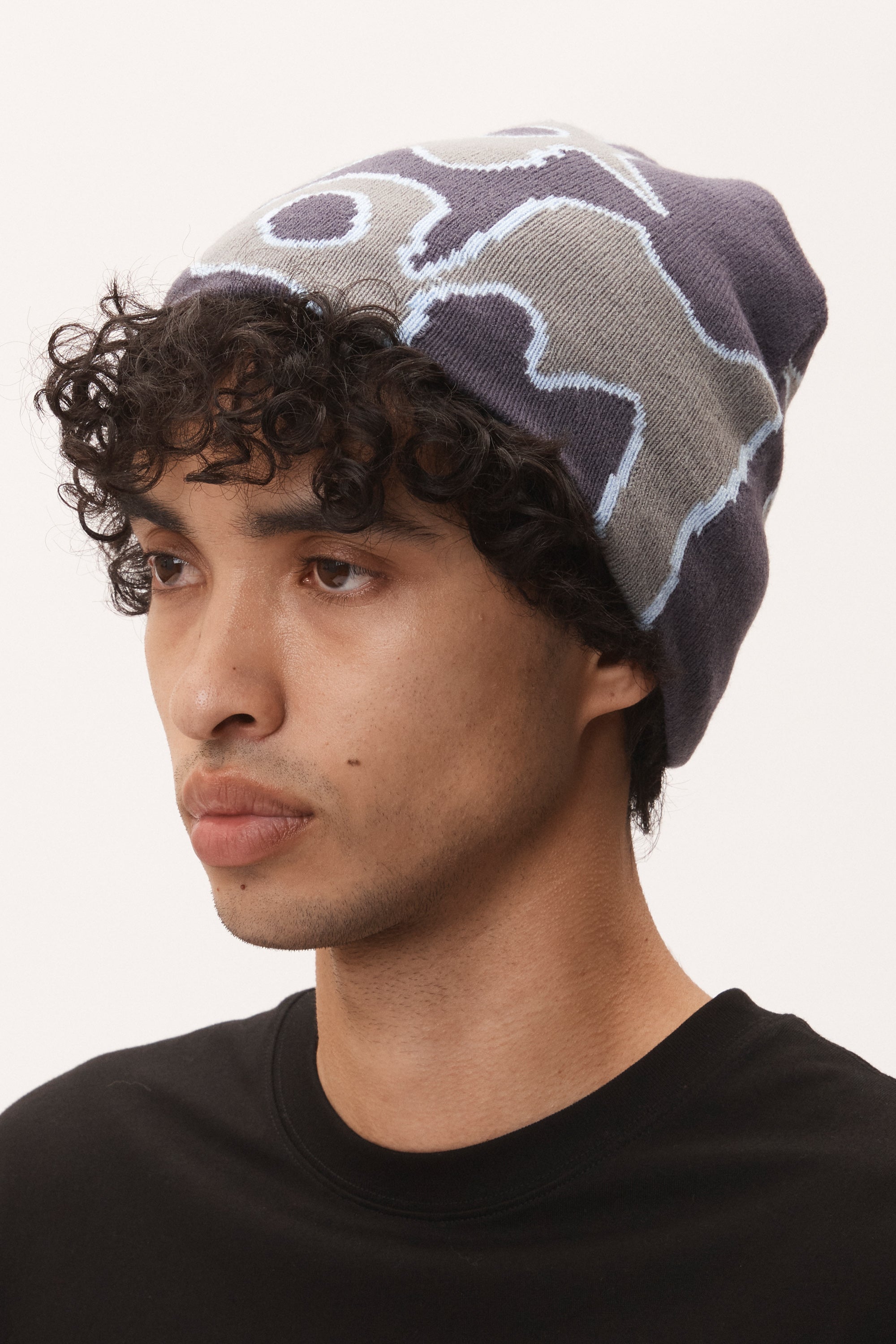 The URCHIN BEANIE - NAVY available online with global shipping, and in PAM Stores Melbourne and Sydney.