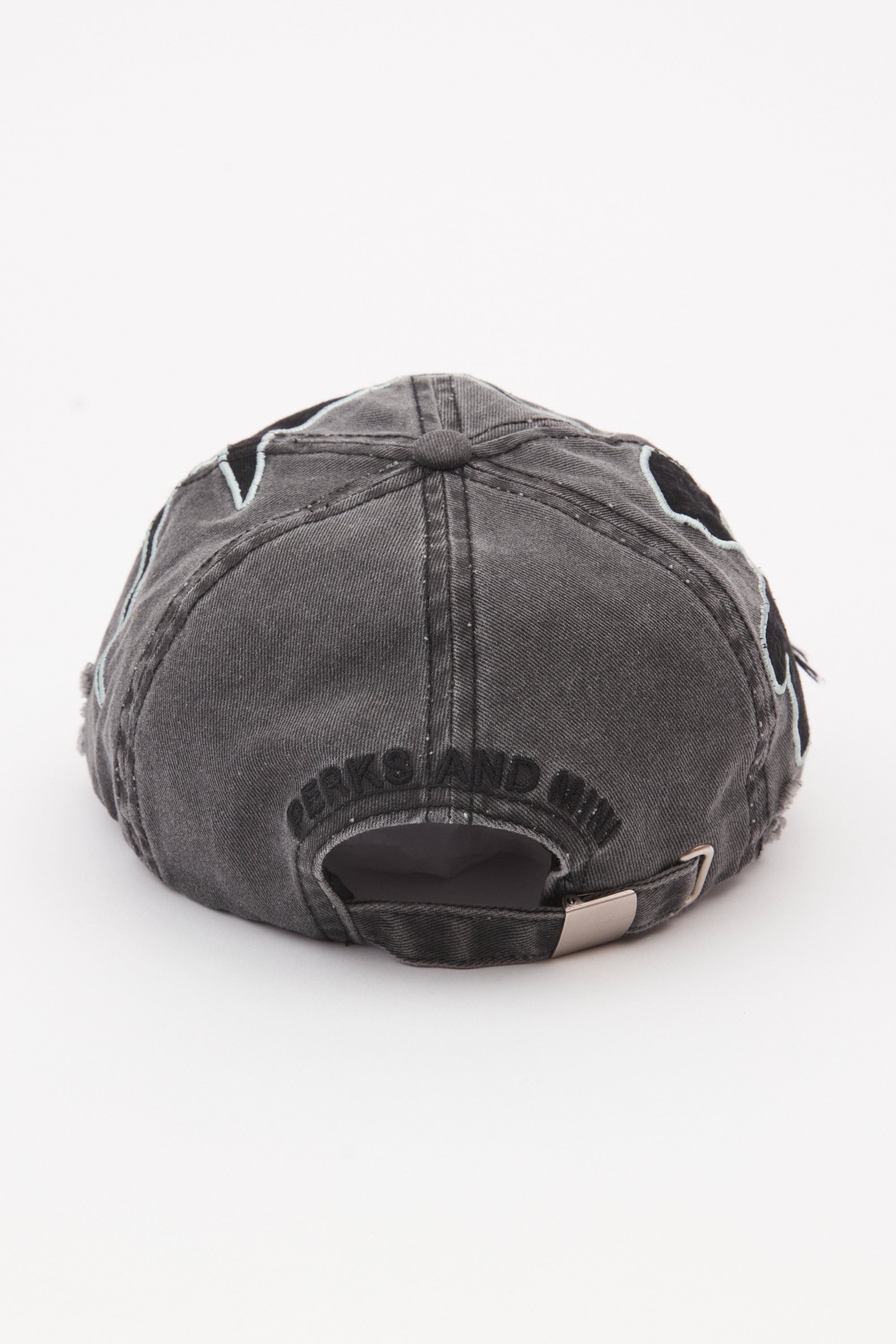 The LOCKE DENIM APPLIQUE BASEBALL CAP available online with global shipping, and in PAM Stores Melbourne and Sydney.