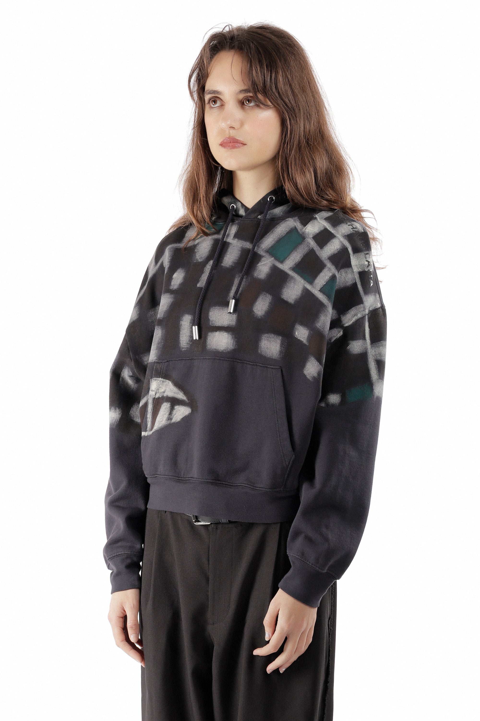 The ECKHAUS LATTA - HOODY PORCUPINE available online with global shipping, and in PAM Stores Melbourne and Sydney.