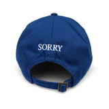 The SORRY I DON'T WORK HERE CAP available online with global shipping, and in PAM Stores Melbourne and Sydney.