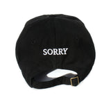 The SORRY I DON'T WORK HERE CAP available online with global shipping, and in PAM Stores Melbourne and Sydney.