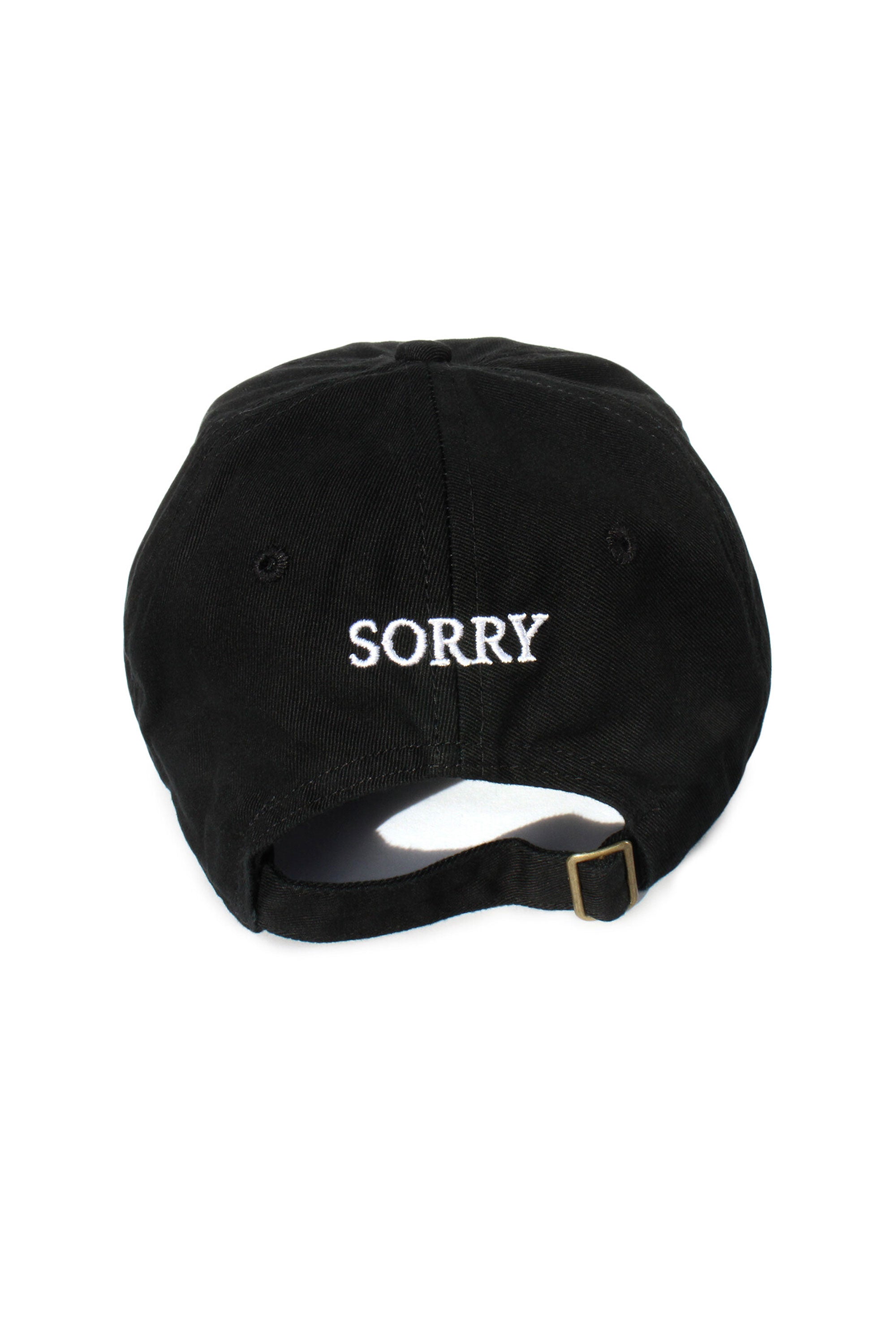 The SORRY I DON'T WORK HERE CAP available online with global shipping, and in PAM Stores Melbourne and Sydney.