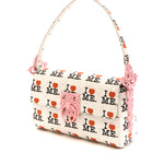 The GREY I HEART ME LOCK HANDBAG available online with global shipping, and in PAM Stores Melbourne and Sydney.