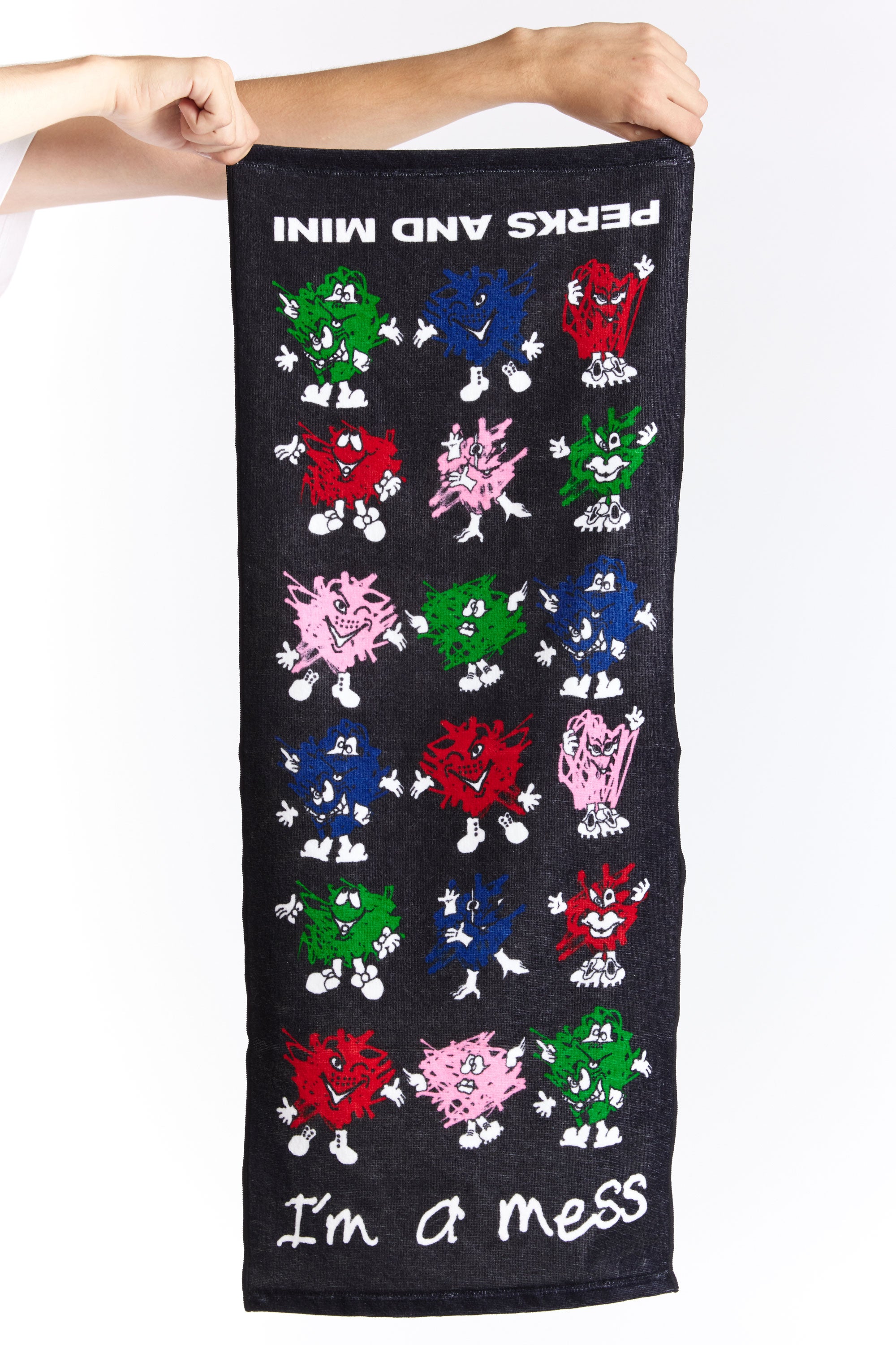 The I'm A Mess Hand Towel  available online with global shipping, and in PAM Stores Melbourne and Sydney.