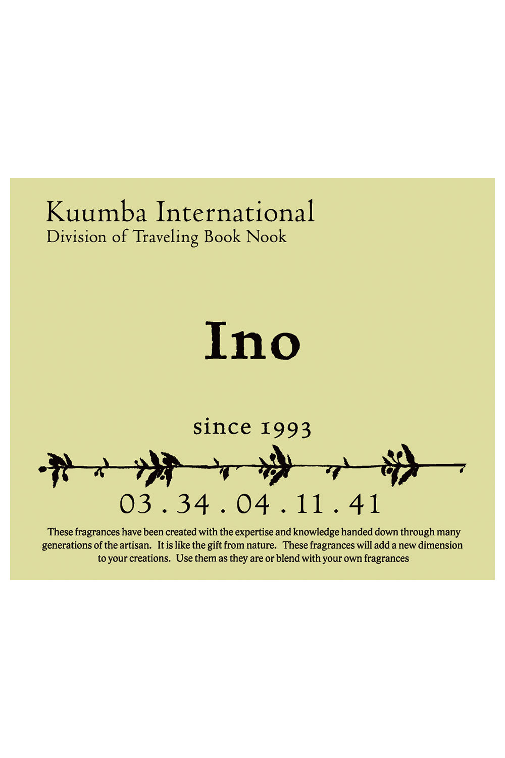 The KUUMBA - DESIGNERS INCENSE INO available online with global shipping, and in PAM Stores Melbourne and Sydney.