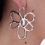 The ROUGH GESTURE FRAME EARRING available online with global shipping, and in PAM Stores Melbourne and Sydney.