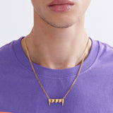 The FANGZ NECKLACE - GOLD available online with global shipping, and in PAM Stores Melbourne and Sydney.