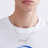 The FANGZ NECKLACE - SILVER available online with global shipping, and in PAM Stores Melbourne and Sydney.