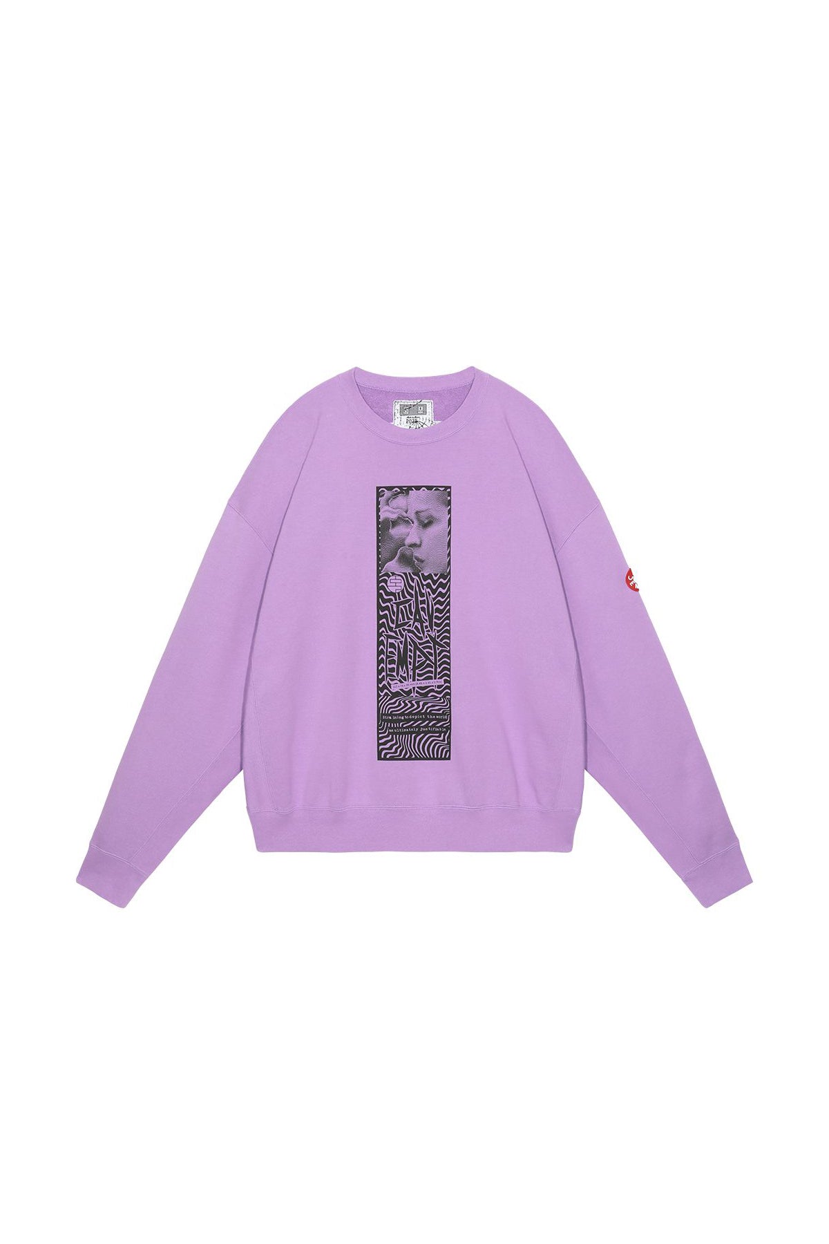 The JUSTIFIABLE CREW NECK available online with global shipping, and in PAM Stores Melbourne and Sydney.