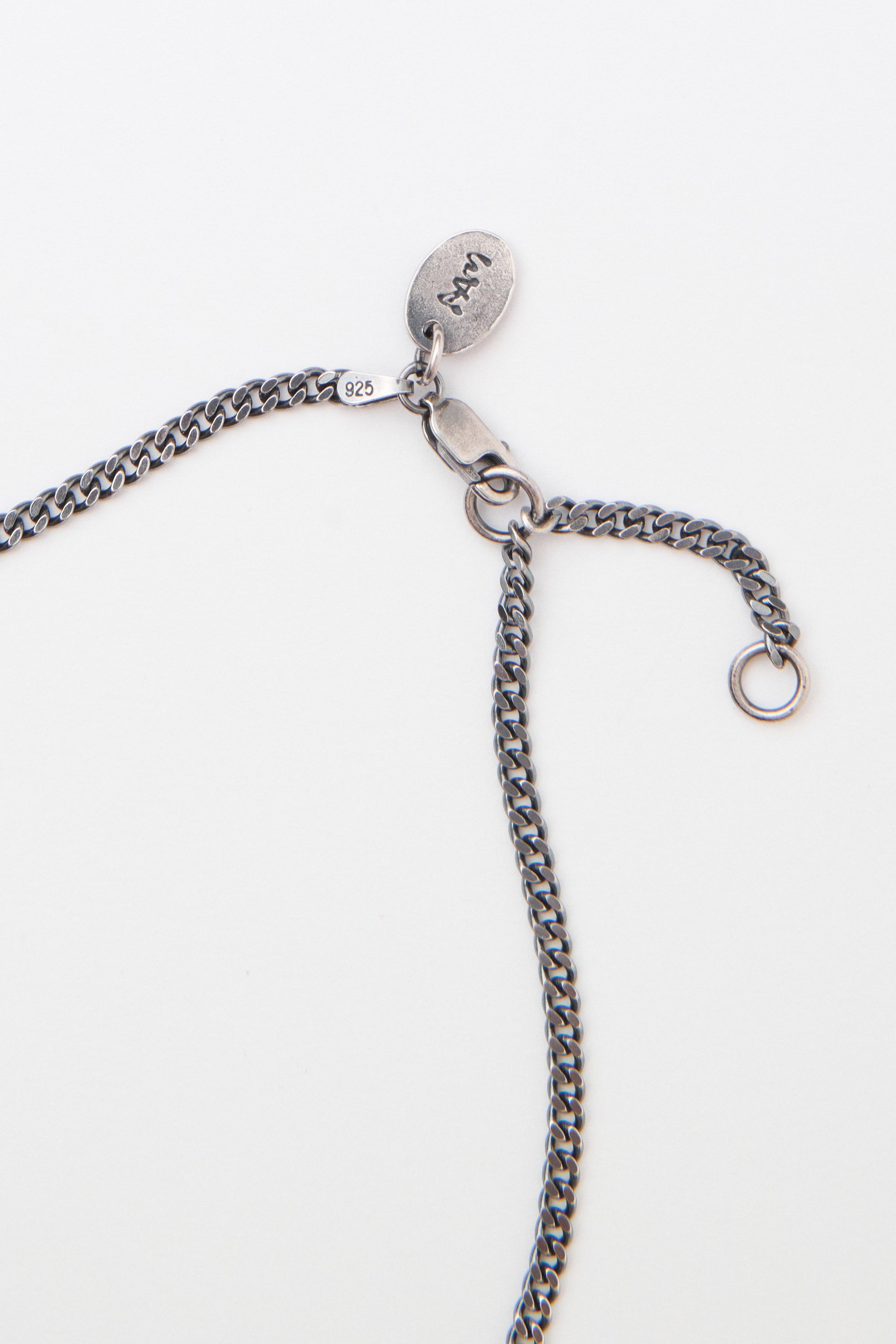 The FANGZ NECKLACE OXIDISED SILVER CPL available online with global shipping, and in PAM Stores Melbourne and Sydney.