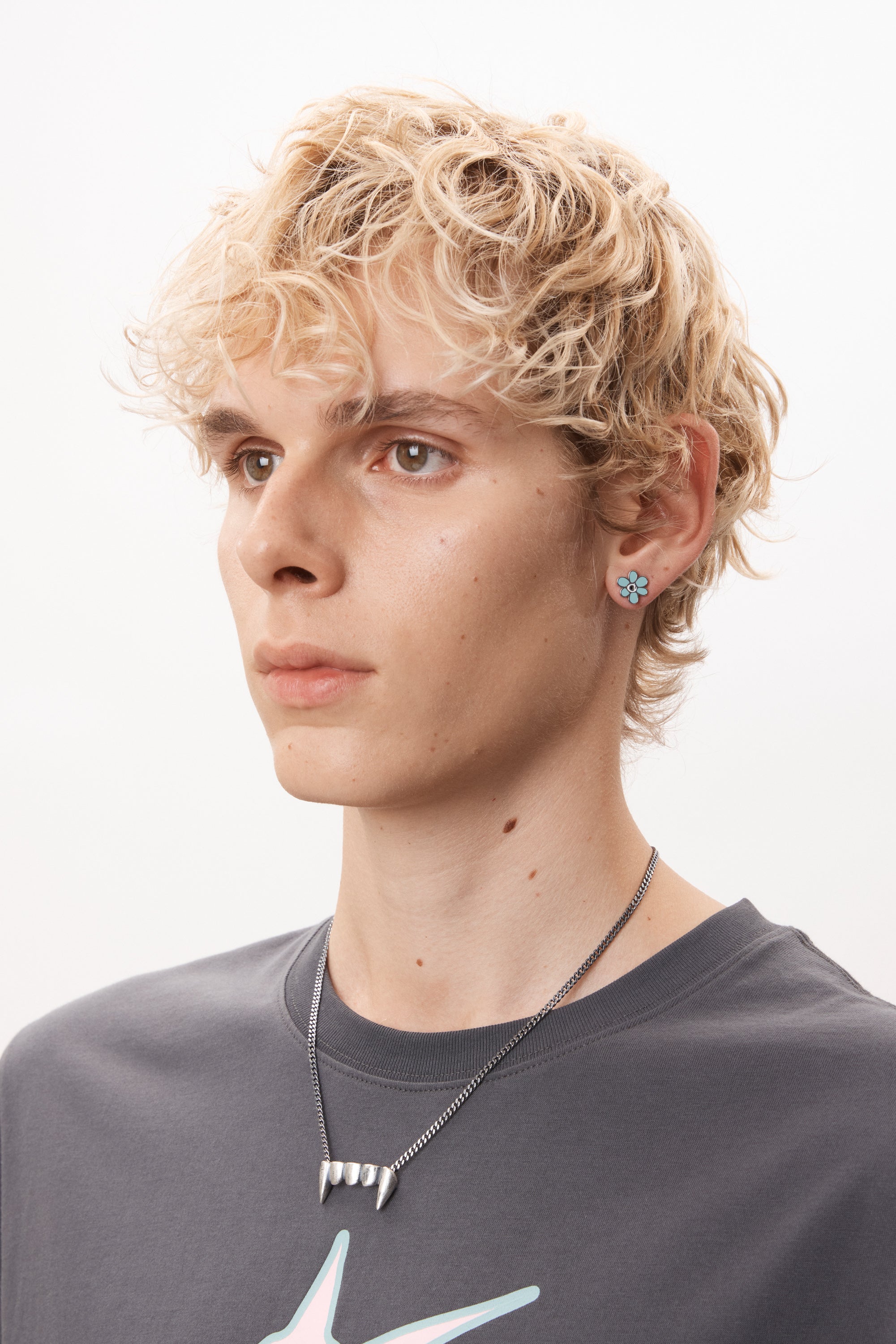 The FANGZ NECKLACE OXIDISED SILVER CPL available online with global shipping, and in PAM Stores Melbourne and Sydney.