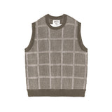The GRID LOOSE KNIT VEST available online with global shipping, and in PAM Stores Melbourne and Sydney.