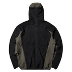 The Kai Polartech High Loft Jacket Black Dark Olive available online with global shipping, and in PAM Stores Melbourne and Sydney.