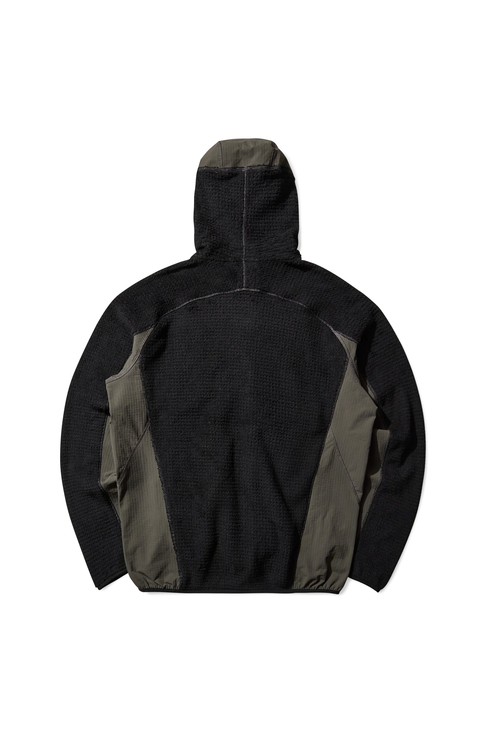 The Kai Polartech High Loft Jacket Black Dark Olive available online with global shipping, and in PAM Stores Melbourne and Sydney.