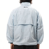 The Lightweight Track Jacket Light Blue available online with global shipping, and in PAM Stores Melbourne and Sydney.