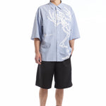 The LIL' BONE OVERSIZED SHIRT available online with global shipping, and in PAM Stores Melbourne and Sydney.