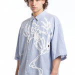 The LIL' BONE OVERSIZED SHIRT available online with global shipping, and in PAM Stores Melbourne and Sydney.