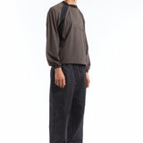 The Check Track Pants Navy Dark Brown available online with global shipping, and in PAM Stores Melbourne and Sydney.