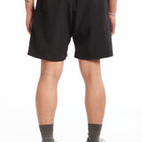 The LUNACY FREE WHEELING TRACK SHORTS - BLACK available online with global shipping, and in PAM Stores Melbourne and Sydney.