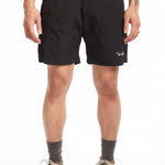 The LUNACY FREE WHEELING TRACK SHORTS - BLACK available online with global shipping, and in PAM Stores Melbourne and Sydney.