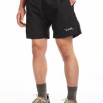The LUNACY FREE WHEELING TRACK SHORTS - BLACK available online with global shipping, and in PAM Stores Melbourne and Sydney.