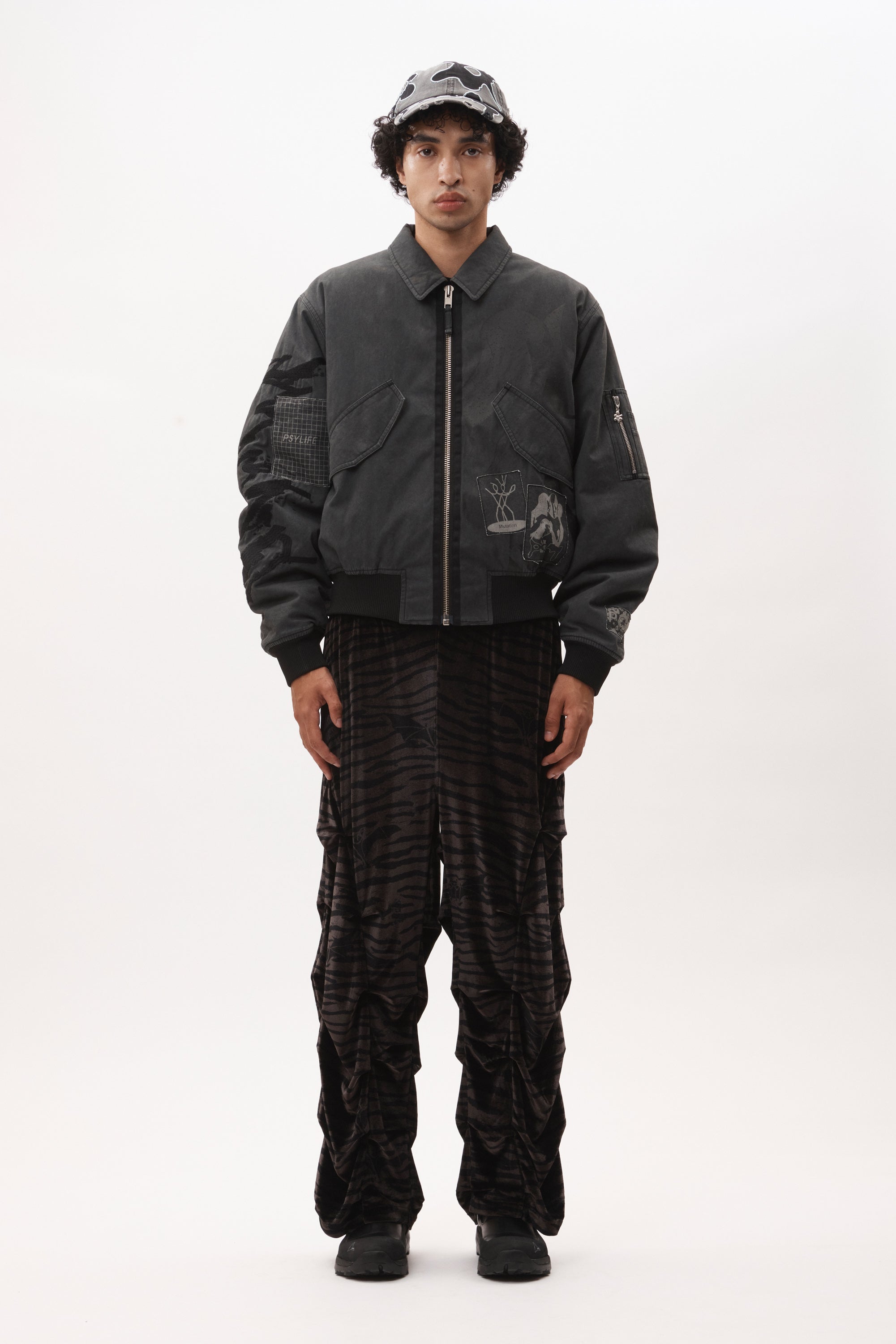 The PERIGLACIAL FLIGHT JACKET available online with global shipping, and in PAM Stores Melbourne and Sydney.