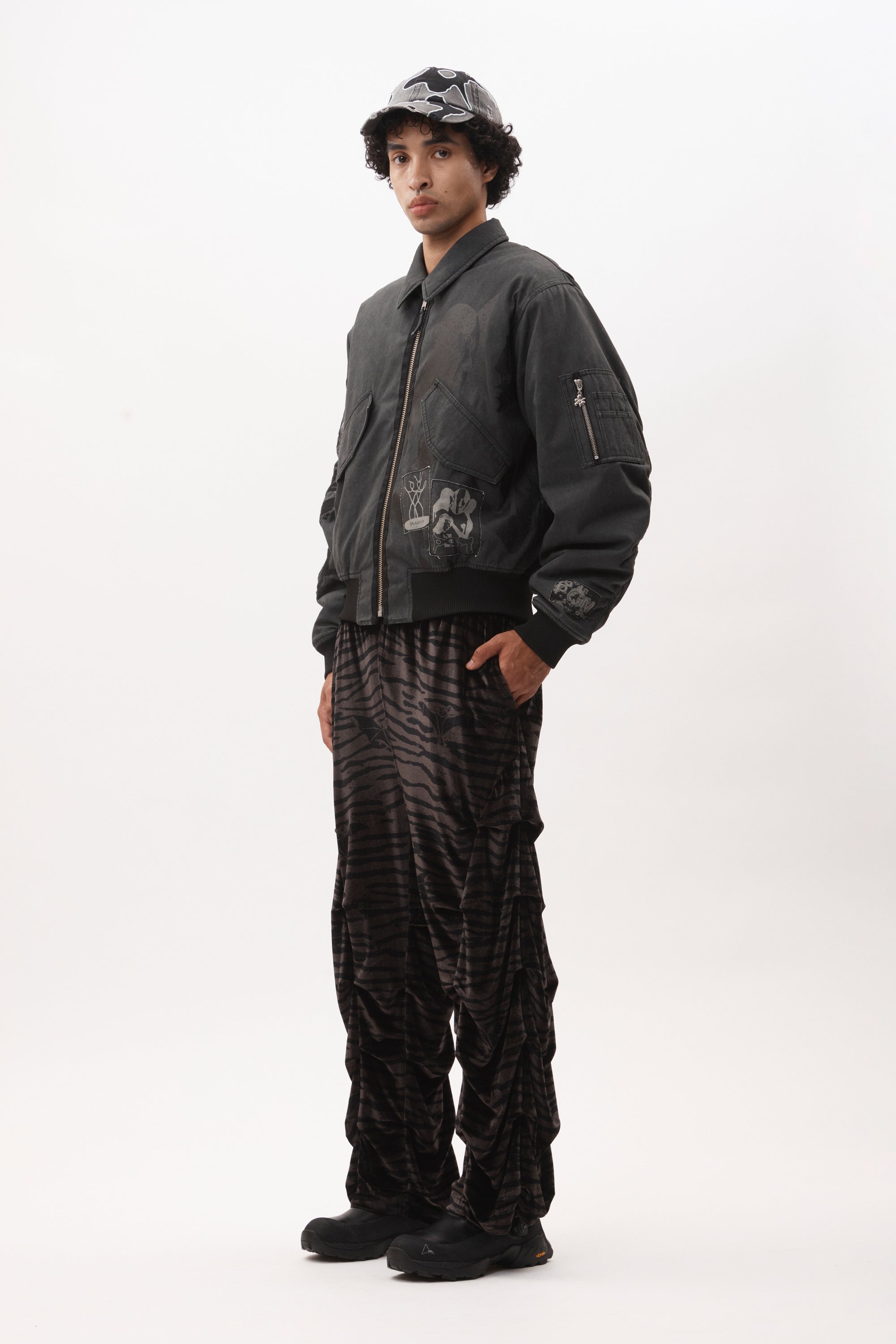 The PERIGLACIAL FLIGHT JACKET available online with global shipping, and in PAM Stores Melbourne and Sydney.