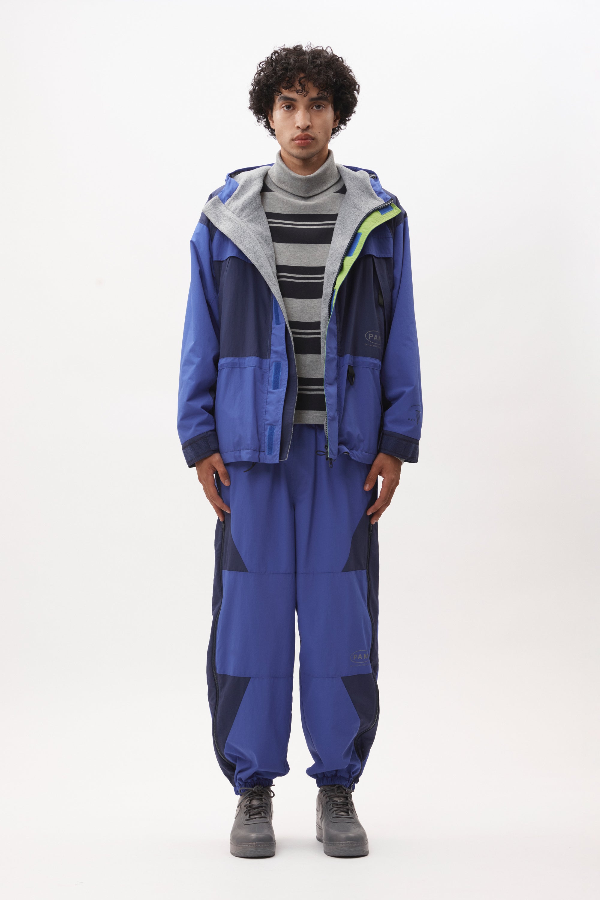 The AUROVILLE SAILING JACKET - BLUES available online with global shipping, and in PAM Stores Melbourne and Sydney.