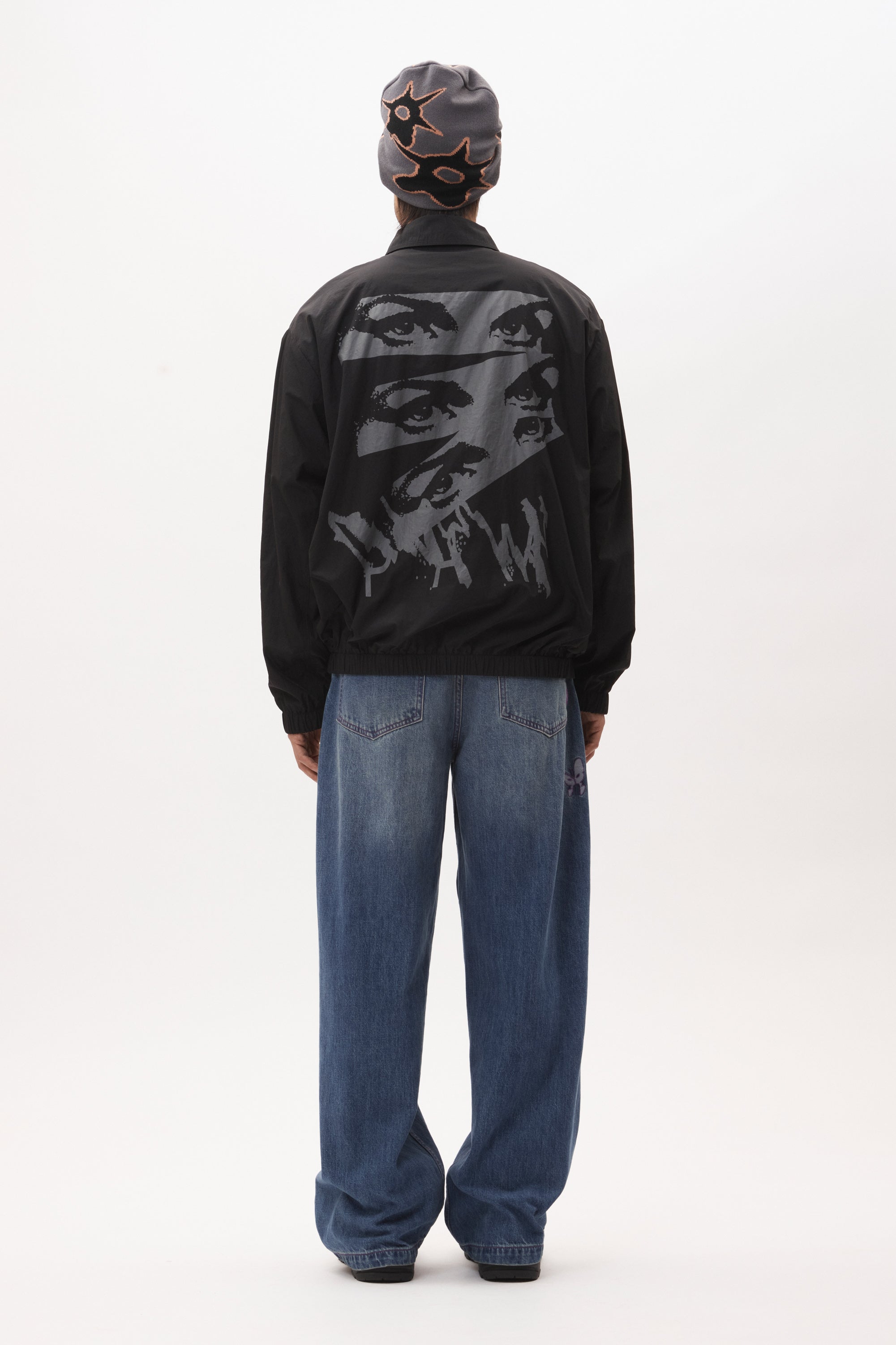 The THE SIRENS OF TITANS SNAP JACKET available online with global shipping, and in PAM Stores Melbourne and Sydney.