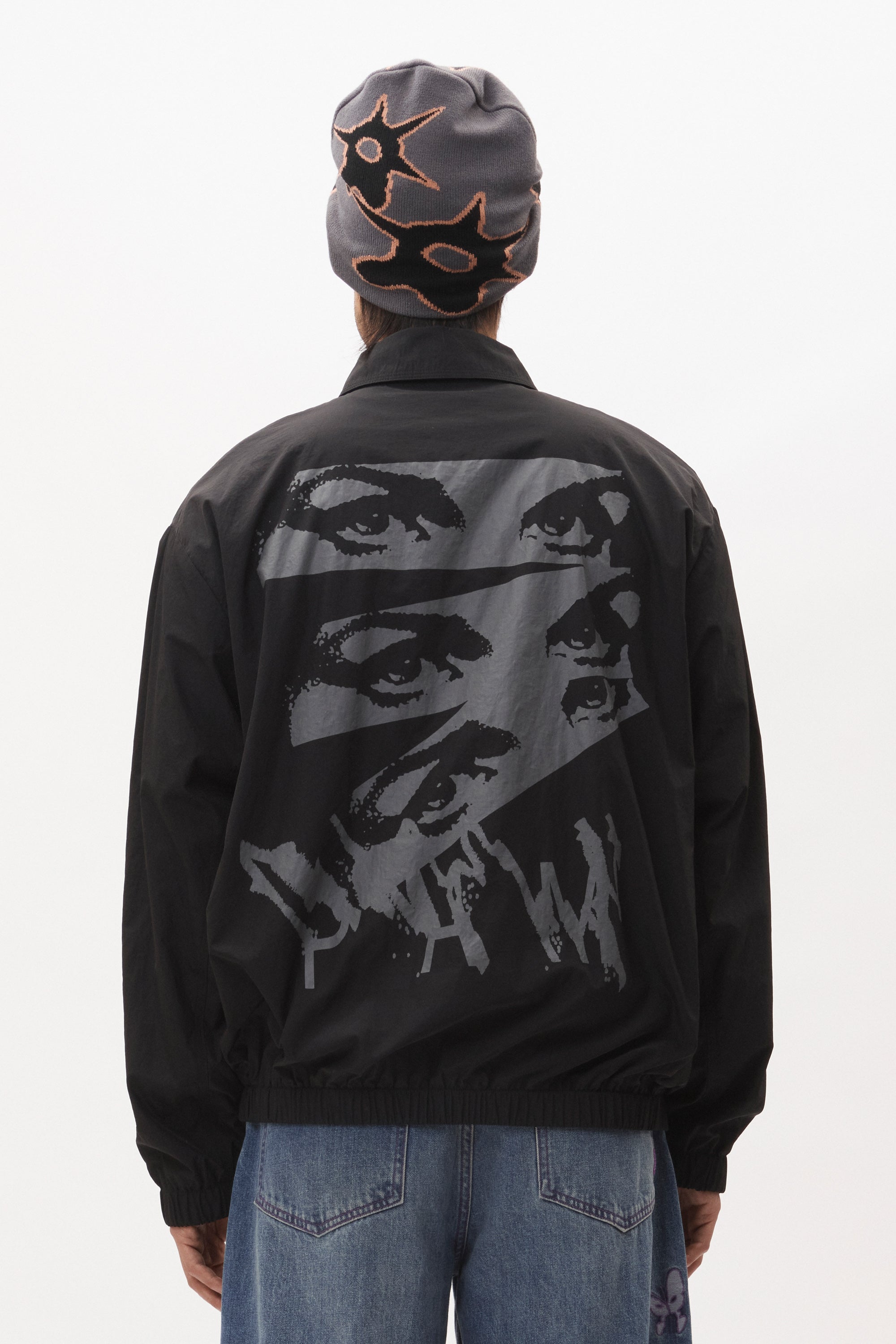 The THE SIRENS OF TITANS SNAP JACKET available online with global shipping, and in PAM Stores Melbourne and Sydney.