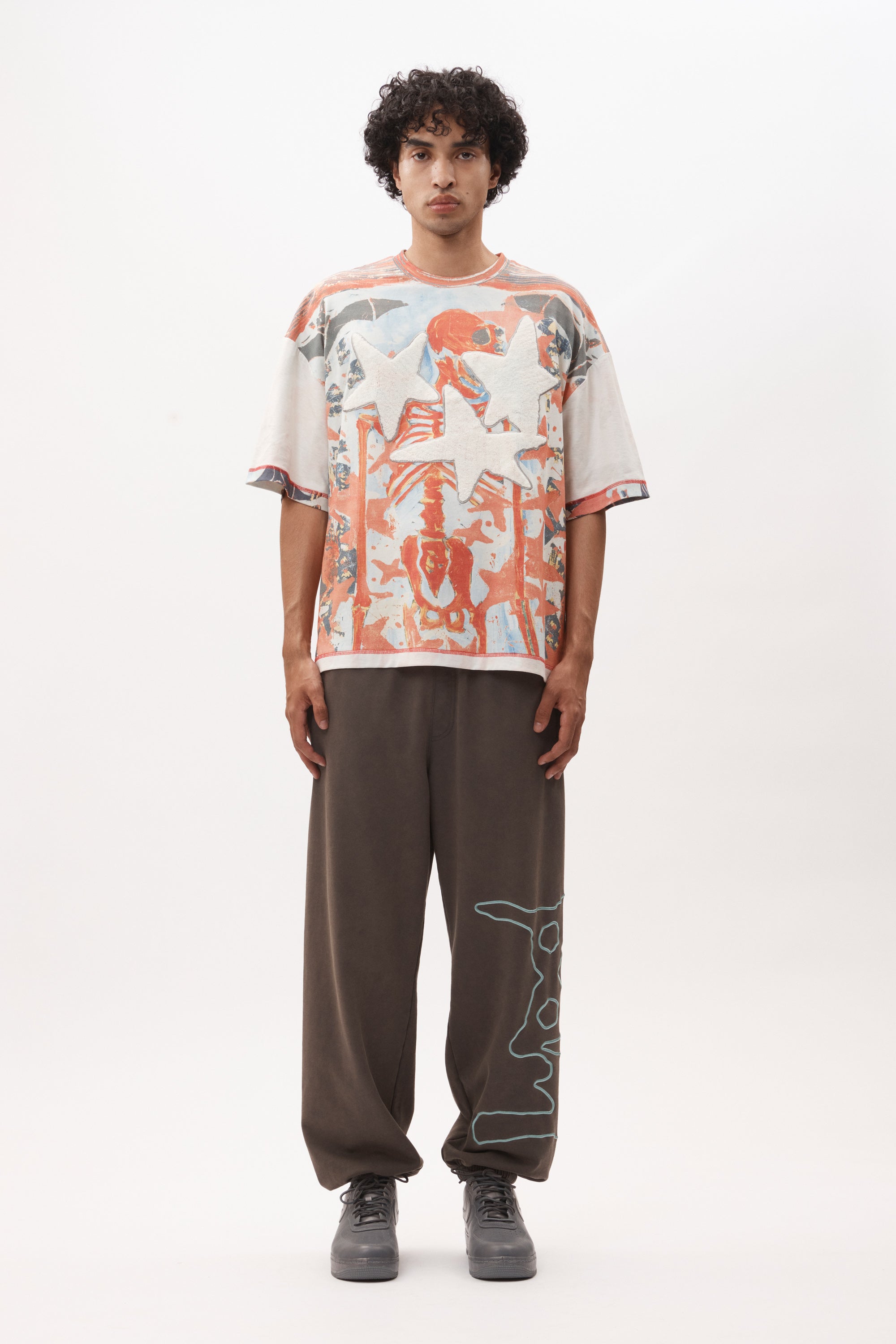 The SAND SCRIPT SWEATPANT available online with global shipping, and in PAM Stores Melbourne and Sydney.