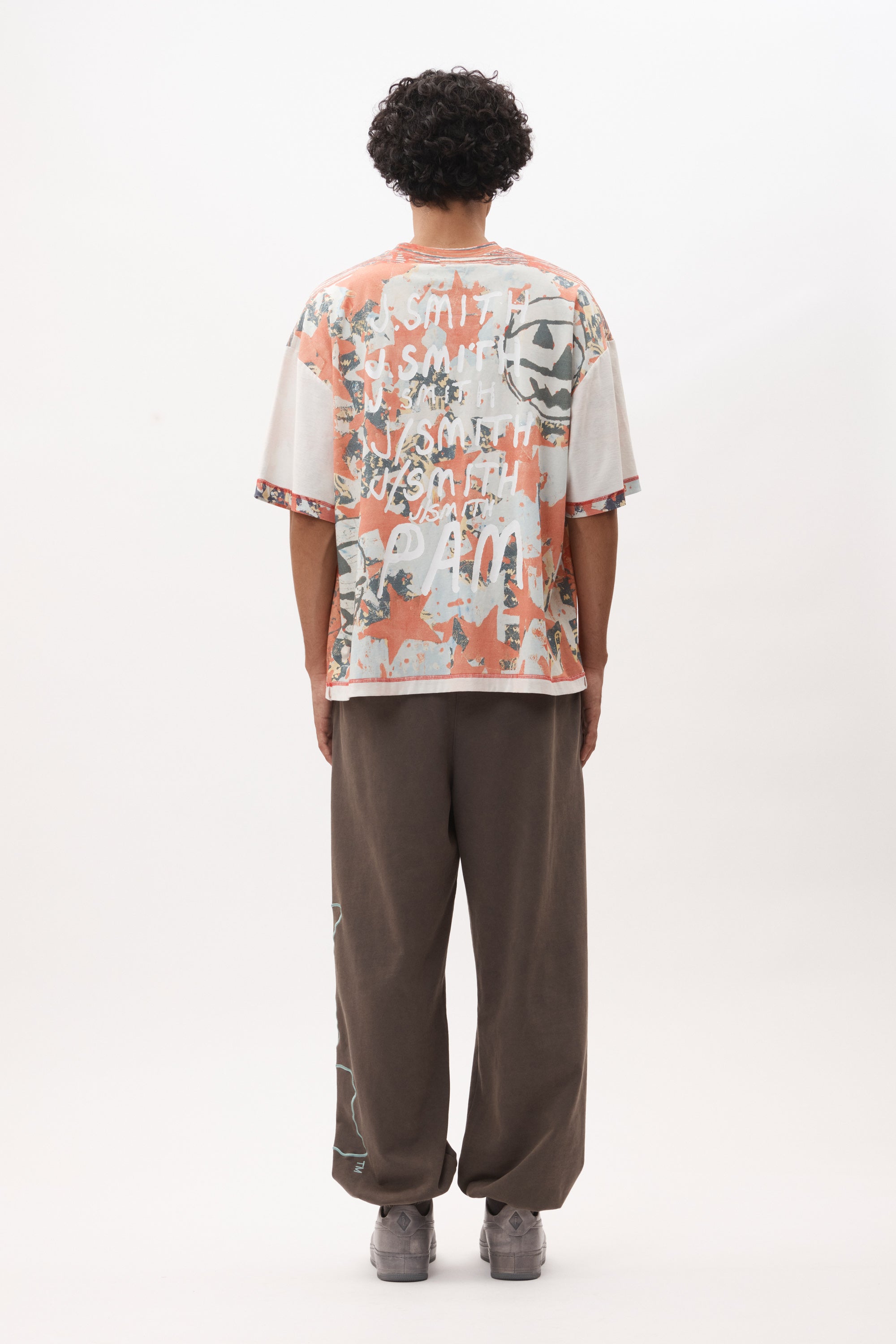 The SAND SCRIPT SWEATPANT available online with global shipping, and in PAM Stores Melbourne and Sydney.