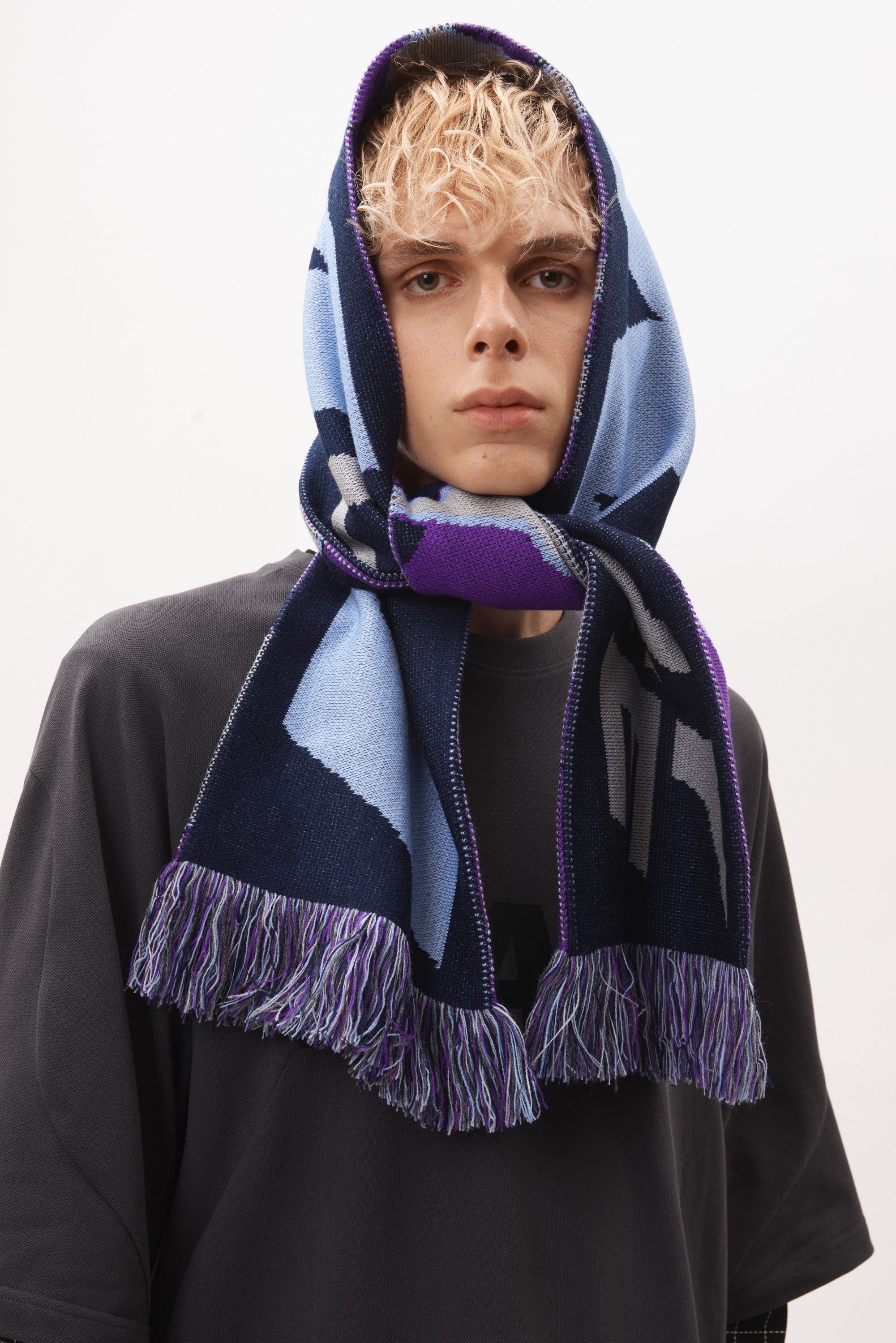The TEAM URCHIN SCARF available online with global shipping, and in PAM Stores Melbourne and Sydney.