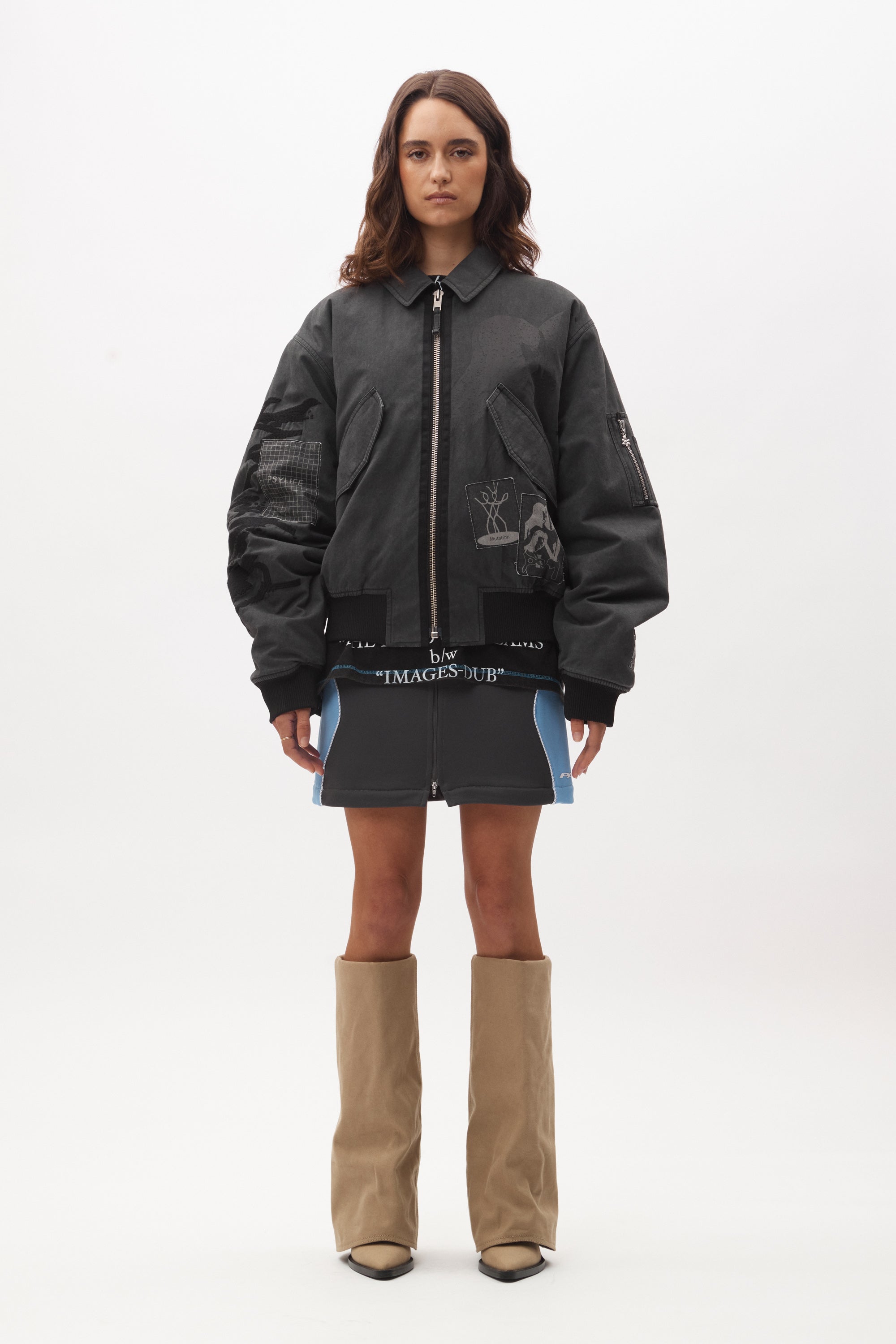 The PERIGLACIAL FLIGHT JACKET available online with global shipping, and in PAM Stores Melbourne and Sydney.