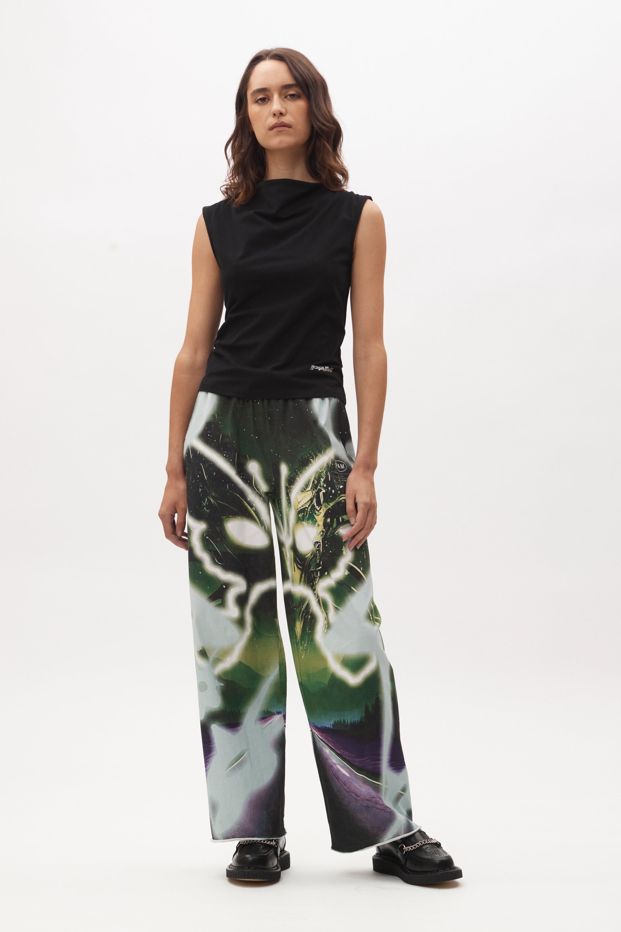 The STRANGER THAN PARADISE PANT available online with global shipping, and in PAM Stores Melbourne and Sydney.