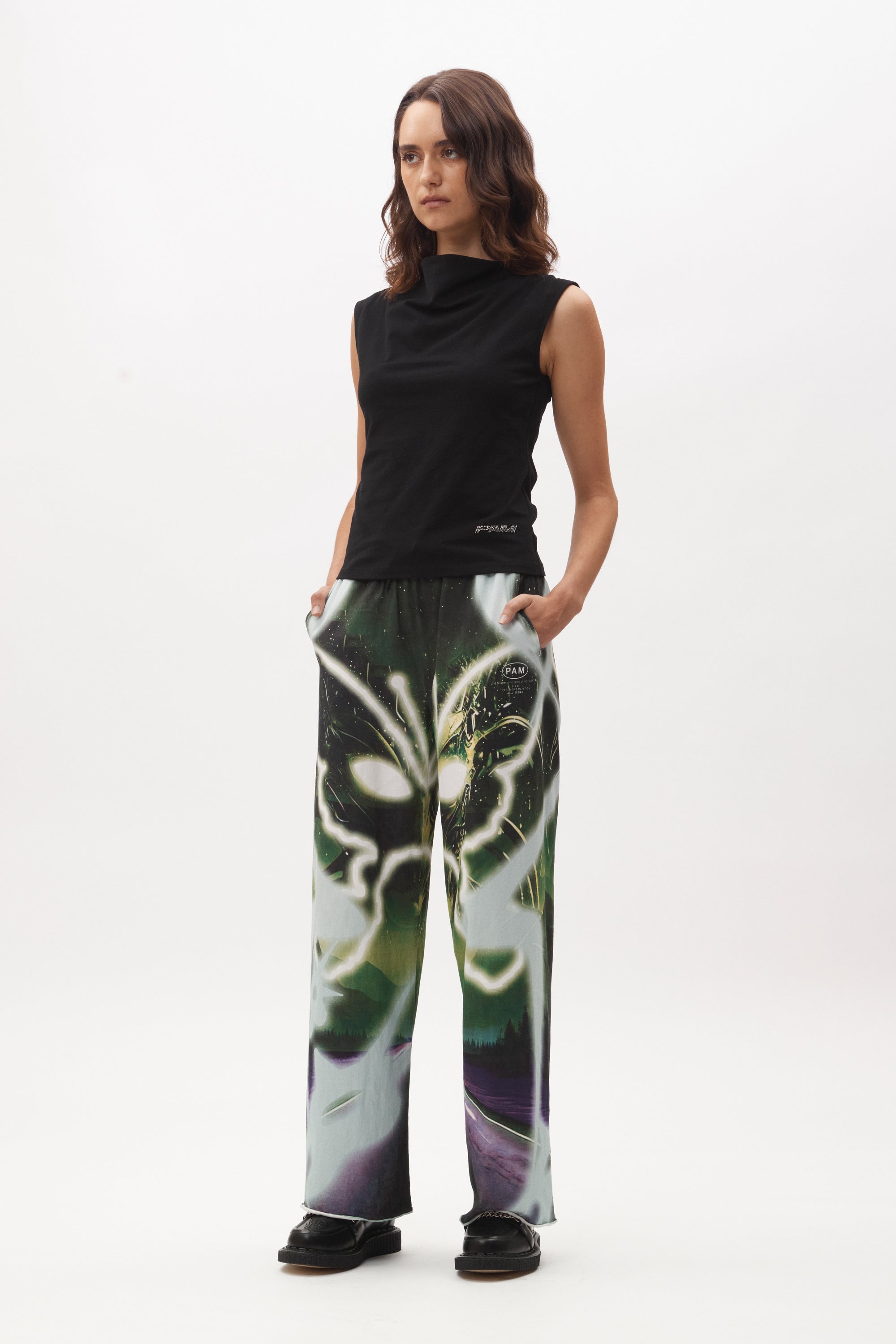 The STRANGER THAN PARADISE PANT available online with global shipping, and in PAM Stores Melbourne and Sydney.