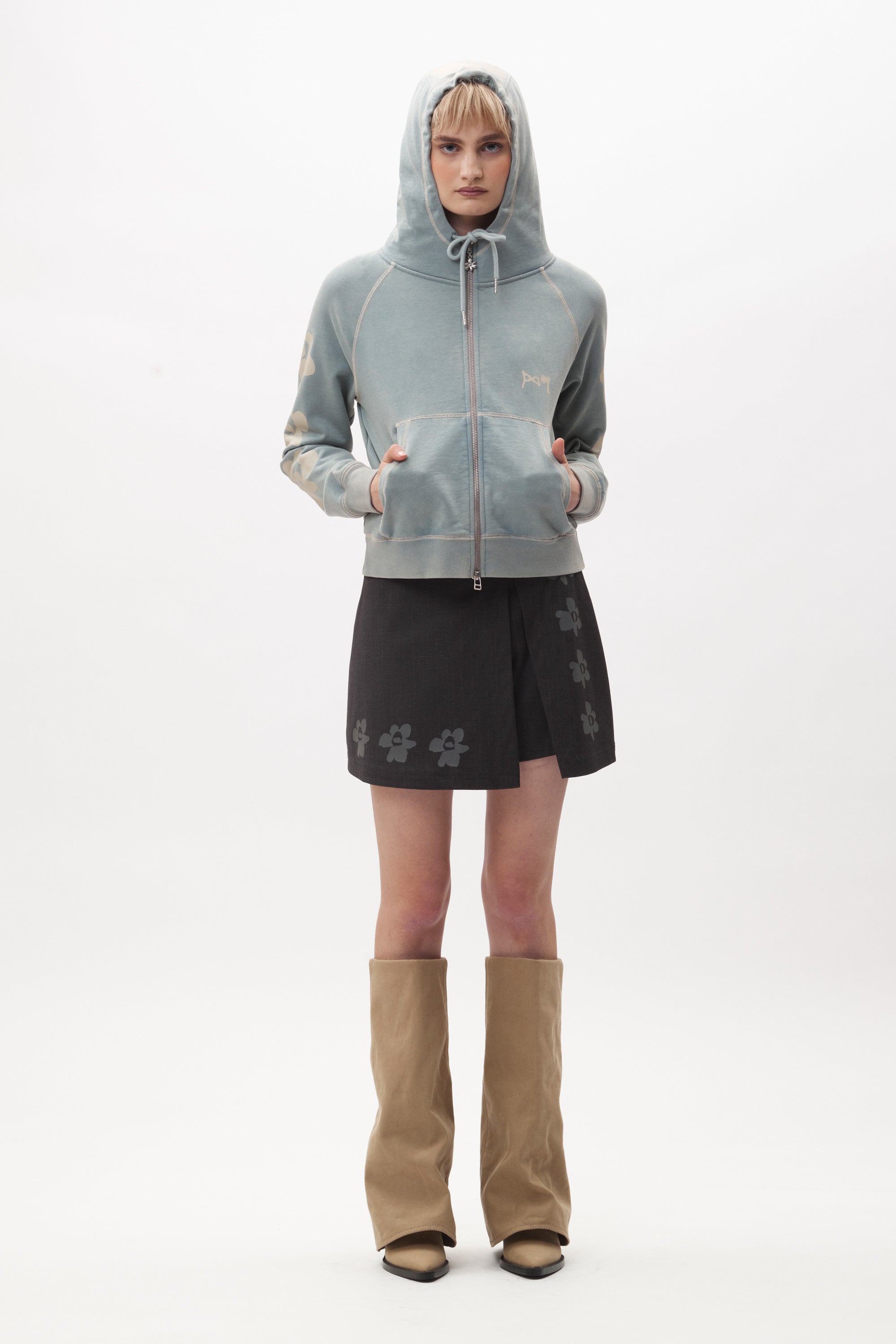 The GESTURES SKORT available online with global shipping, and in PAM Stores Melbourne and Sydney.