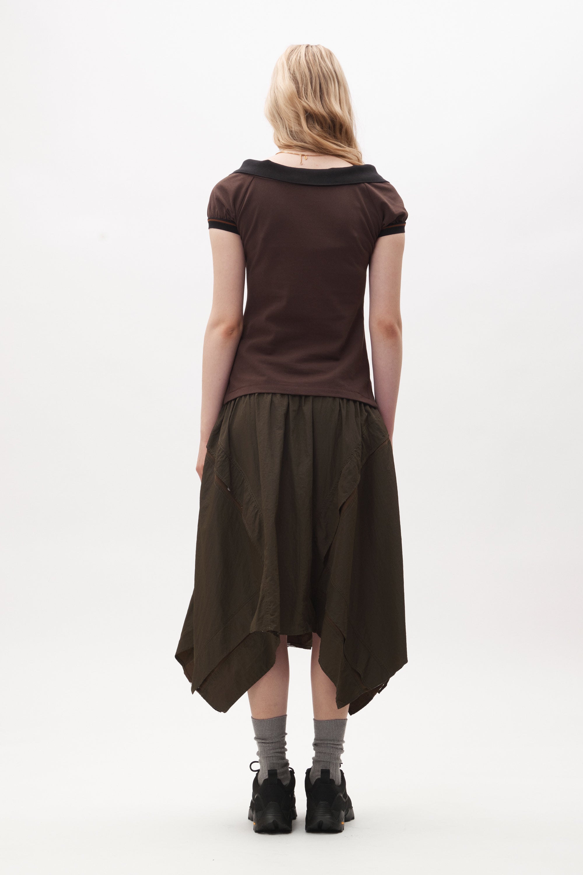 The EDGE OF TIME DROPWAIST SKIRT available online with global shipping, and in PAM Stores Melbourne and Sydney.
