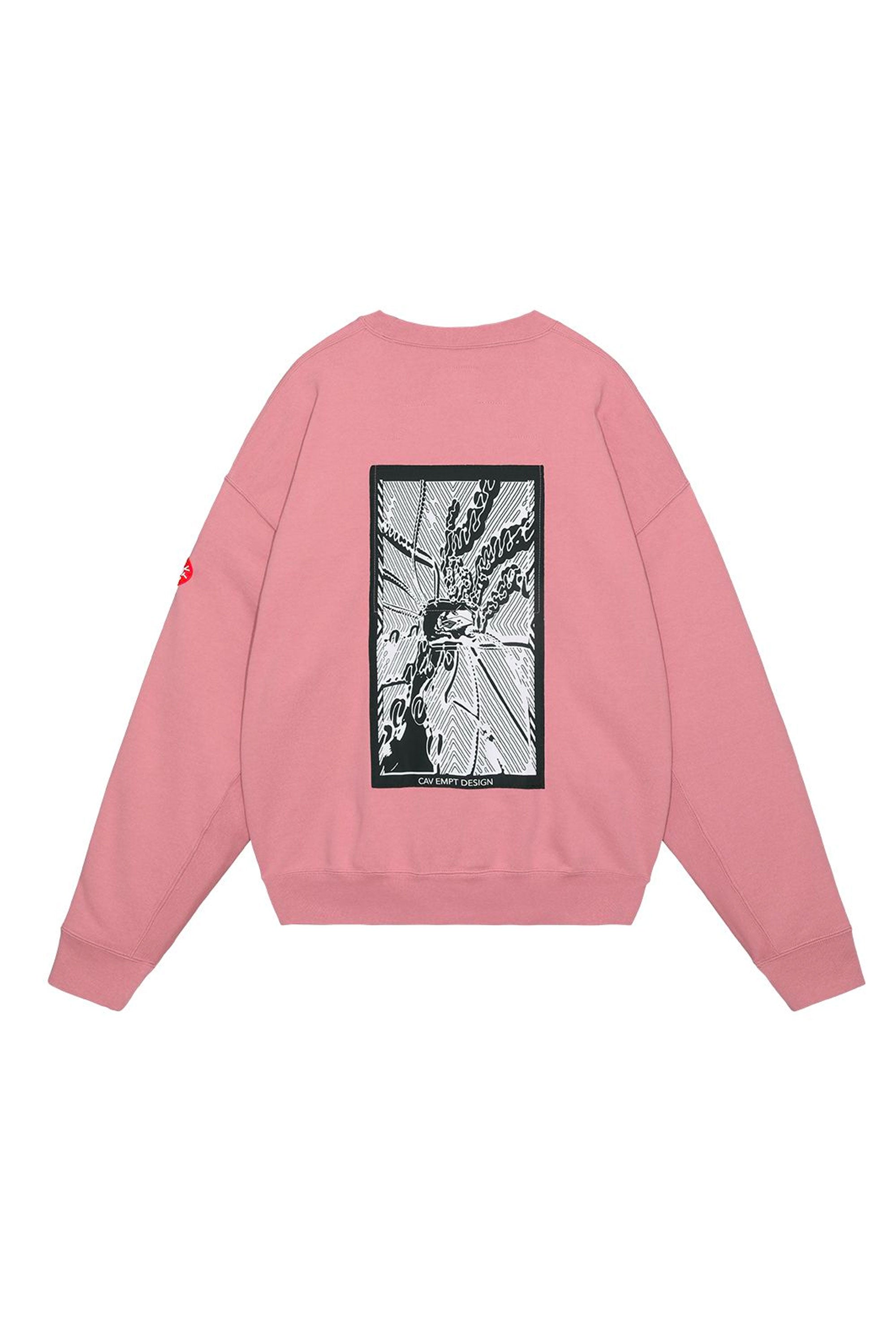 The CAV EMPT - MD DELIRIUM CREW NECK  available online with global shipping, and in PAM Stores Melbourne and Sydney.