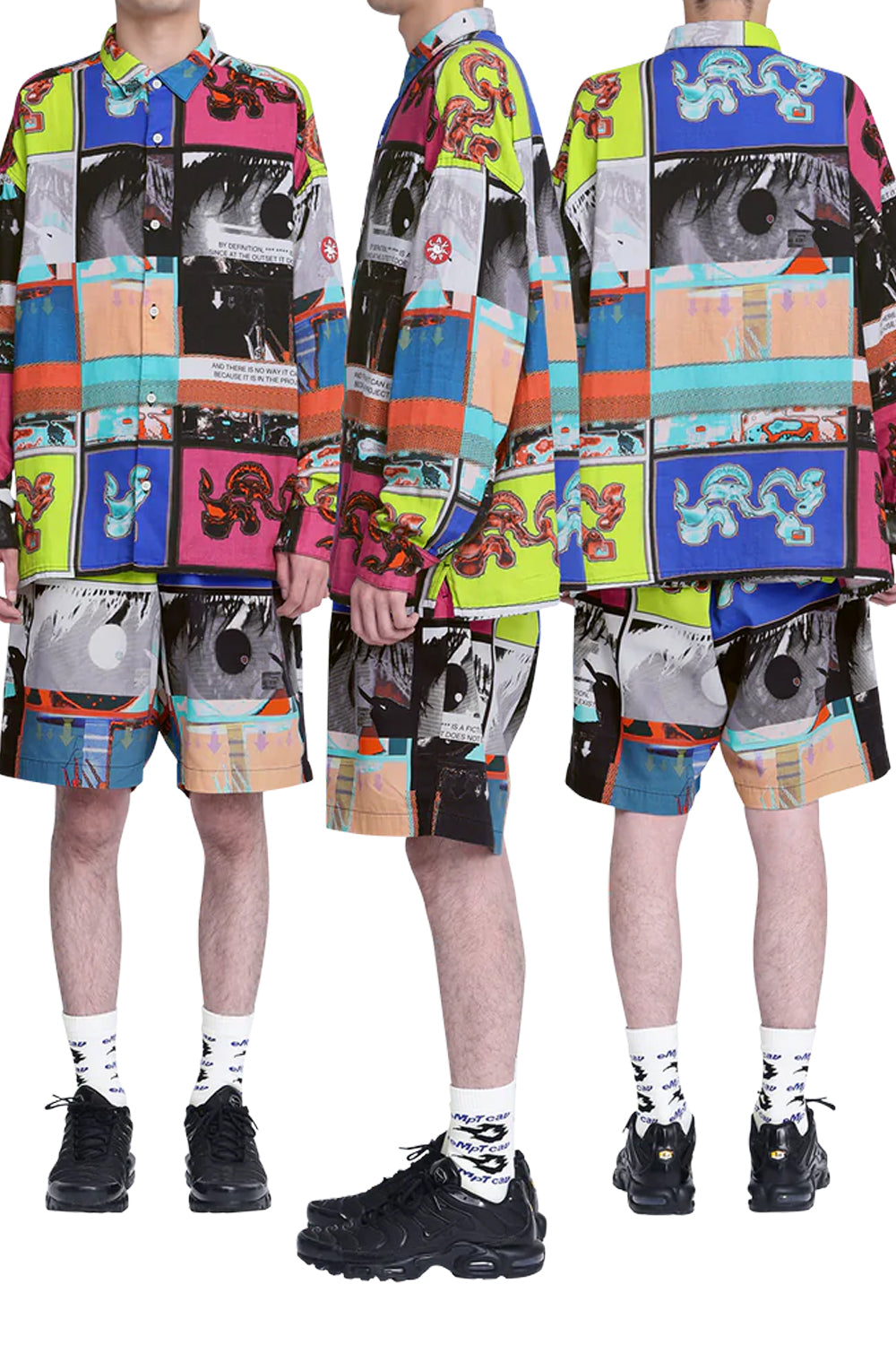 The MD FICTION GAUZE SHIRT available online with global shipping, and in PAM Stores Melbourne and Sydney.