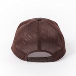 The MESH CAP-2 WOVEN CAP BROWN available online with global shipping, and in PAM Stores Melbourne and Sydney.