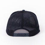 The MESH CAP-2 WOVEN CAP NAVY available online with global shipping, and in PAM Stores Melbourne and Sydney.