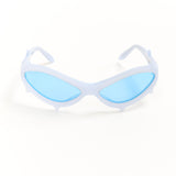 The THE SPIKE - MILKY BLUE WITH BLUE LENS available online with global shipping, and in PAM Stores Melbourne and Sydney.